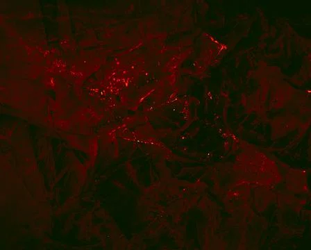Wall red abstraction. Dark Backgrounds. Lava frozen. Paint spots. Rock surfac Stock Photos