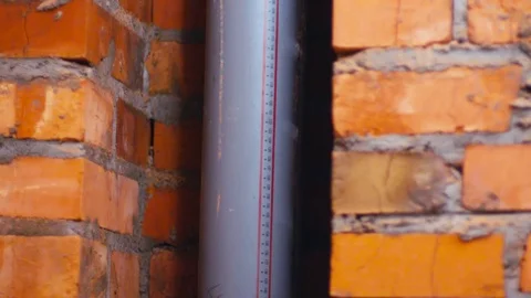 A wall with the red bricks Video stock 74207363