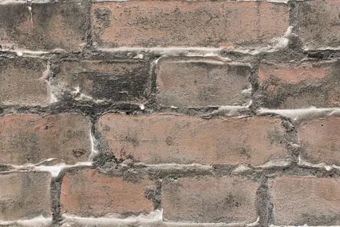 Wall with red bricks. Old brick wall background. grunge brick background Stock Photos