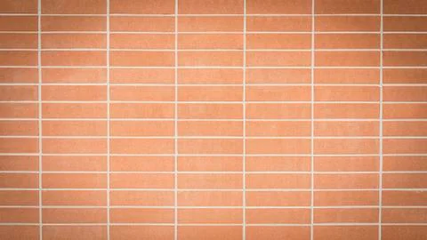 Wall with red bricks Stock Photos