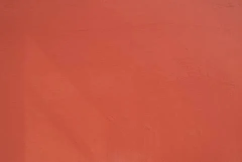 Wall with red plaster Fotos de archivo