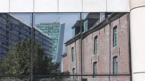 Wall, reflection. Stock Footage 46221476