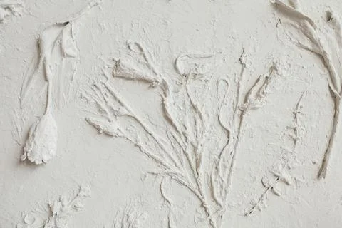 Wall relief for the interior Stock Photos