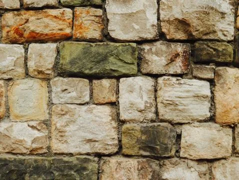 Wall of rocks 写真素材