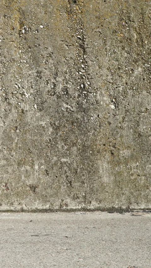 Wall rough texture background. Vertical video Stock Footage 336407743