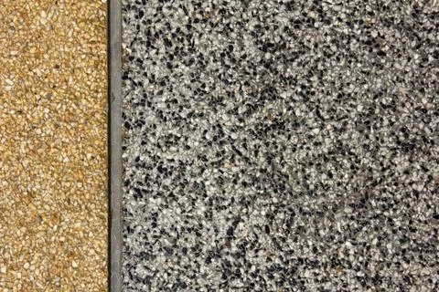 Wall with rounded pebble stone Stock Photos