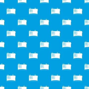 Wall router pattern seamless blue 스톡 일러스트