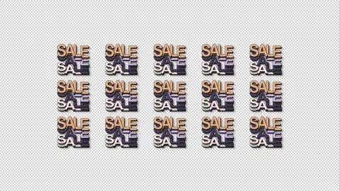 Wall SALE Stock-Footage 148267740
