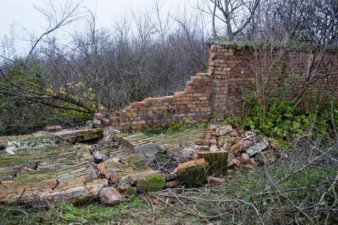 Wall scraps Stock Photos