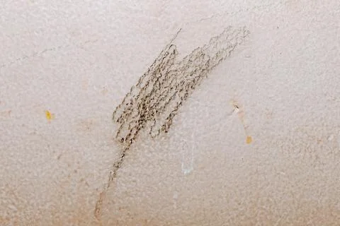 A wall scribbled on with a pencil and has an abstract shape Stock Photos
