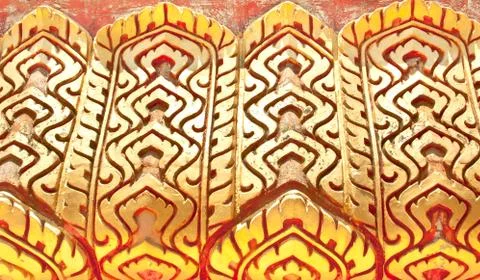 Wall sculpture. Stock Photos