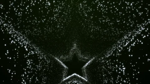 Wall Shimmering Background Glitter Mood Stars Adorable Particles Stock Footage 87644605