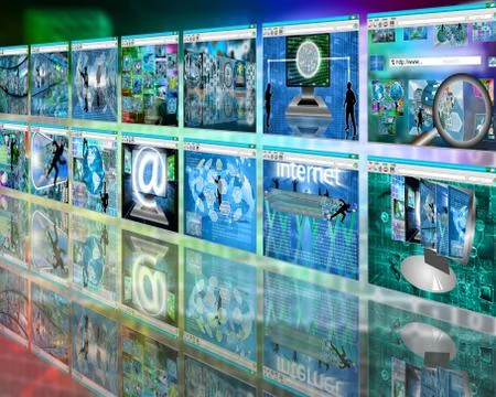 Wall sites イラスト素材