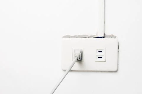 Wall socket Foto stock