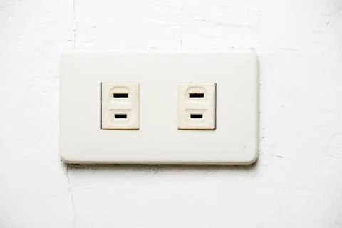 Wall socket Foto stock