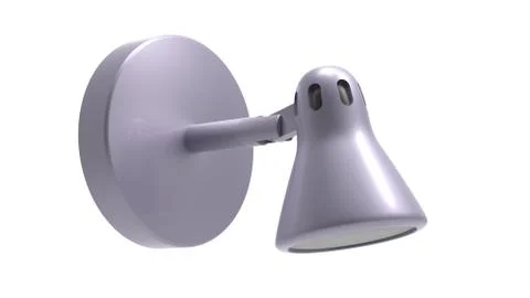 Wall Spotlight Stock Illustration