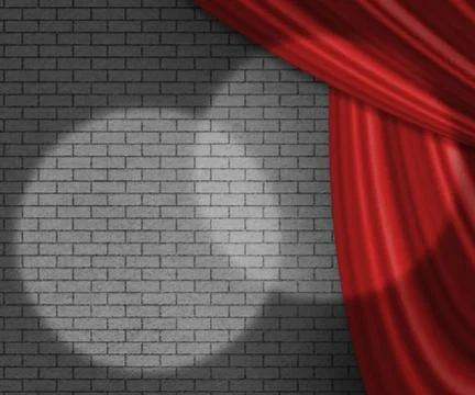 Wall spotlight texture Illustrazione stock