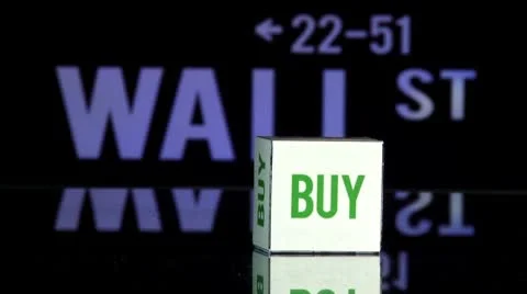 Wall st, bye - sell Video stock 8969891