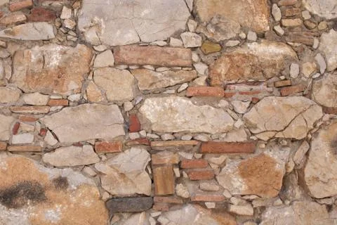 Wall, stone, background Stock Photos