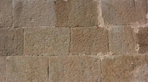 Wall of Stone Stock Footage 317118