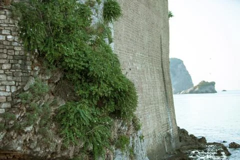 Wall stone Foto stock