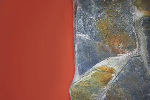 Wall stone Foto stock