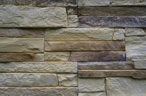 Wall of stone Stock Photos