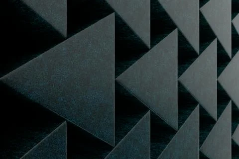 Wall of stone prisms Ilustración de archivo