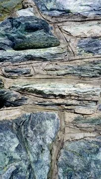 Wall stone texture close up vertical Stock Photos
