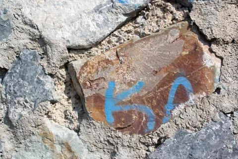 Wall stone texture Stock Photos