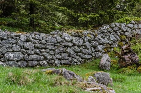 Wall stones Stock Photos