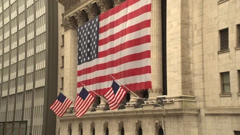 Wall street Coronavirus Stock Footage 126803753