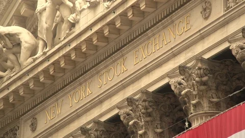 Wall street coronavirus Stock Footage 126803822