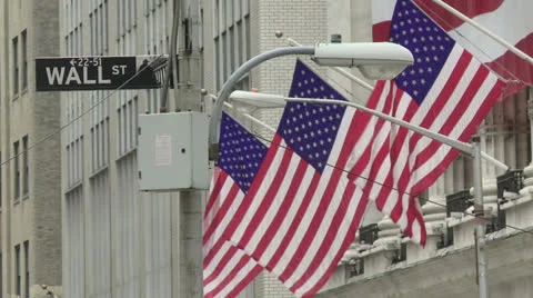 Wall Street 스톡 동영상 22786391
