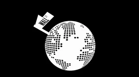 Wall street 스톡 동영상 24778600