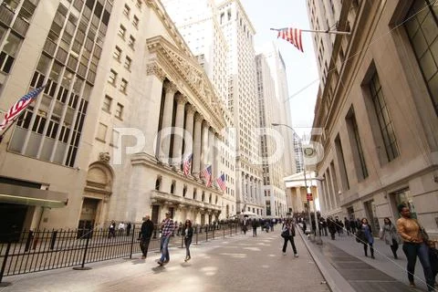 Wall Street - New York City Stock Photos