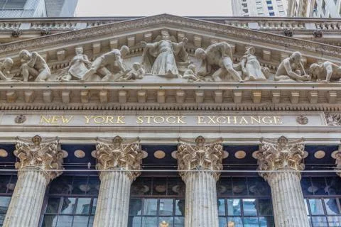 Wall street 스톡 사진