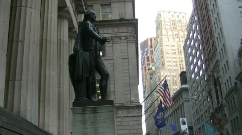 Wall Street, various Stock-Footage 694304