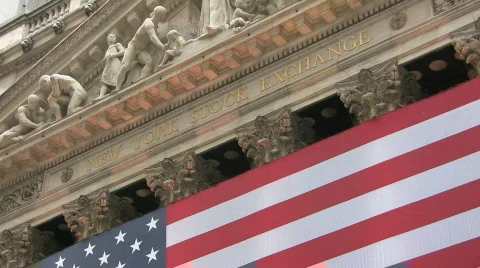 Wall Street, various Vídeos de archivo 694310