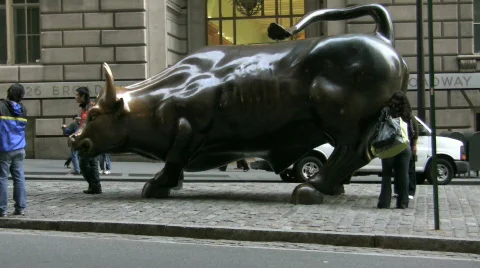Wall Street, various Stock-Footage 694396