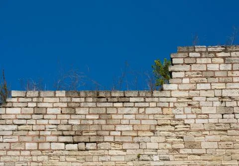 Wall surface as a background  texture pattern Foto stock