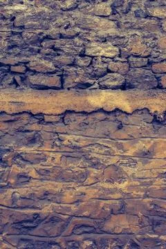 Wall surface as a simple grunge background texture pattern Stock Photos