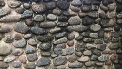 Wall surface with stone material Stock-Footage 231044557