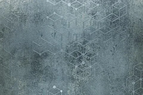 Wall tapestry background texture with repeat canvas ornament Stock Photos