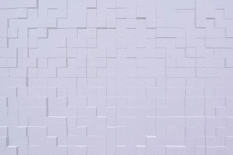 Wall texture, 3d block style Stock Illustration