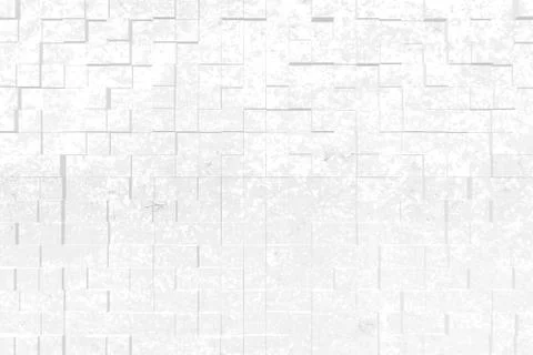 Wall texture, 3d block style Stock Illustration