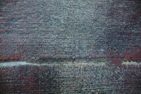 Wall Texture with Blue, Red, and Purple Colorization Foto stock