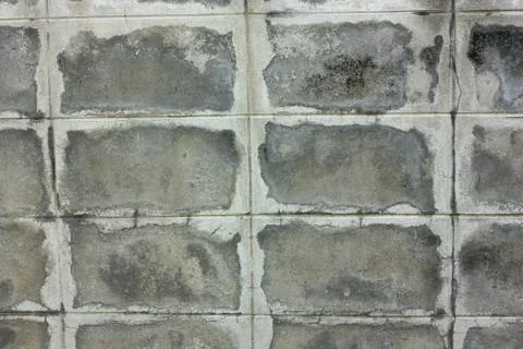 Wall texture gray brick Stock Photos