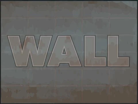 Wall Texture, Pattern background Stock Illustration