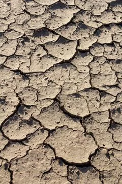Wall texture soil dry crack pattern of drought lack of water of nature brown  Stock Photos